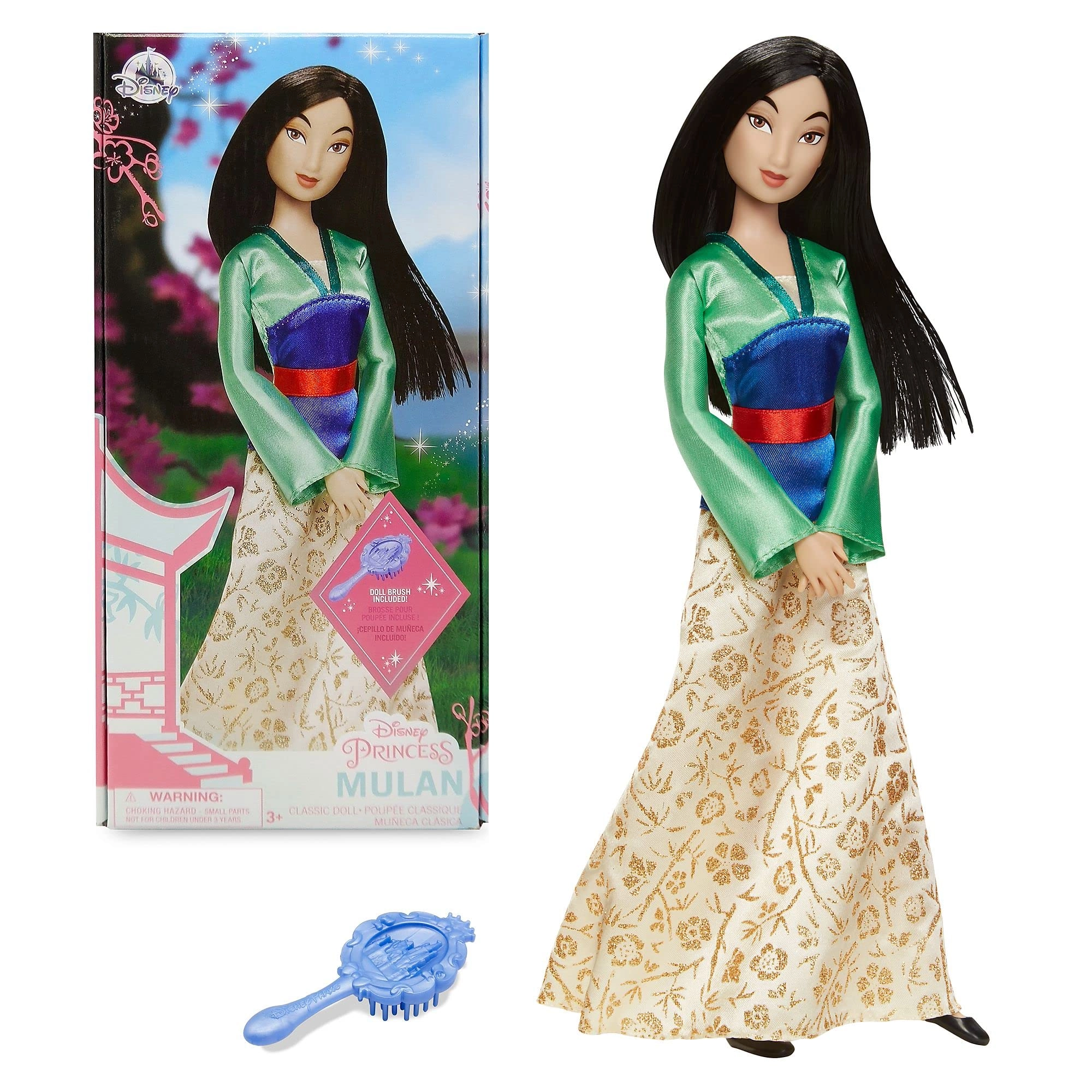 Mulan Classic Doll - 29cm satin Ages 3+