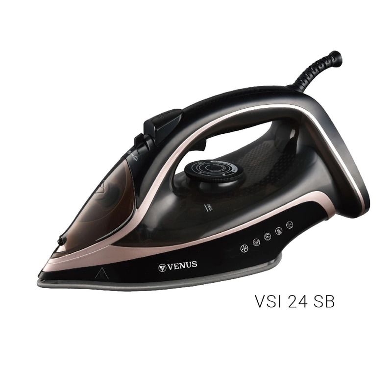 Venus VSI24SB - Steam Iron 380 ml Black