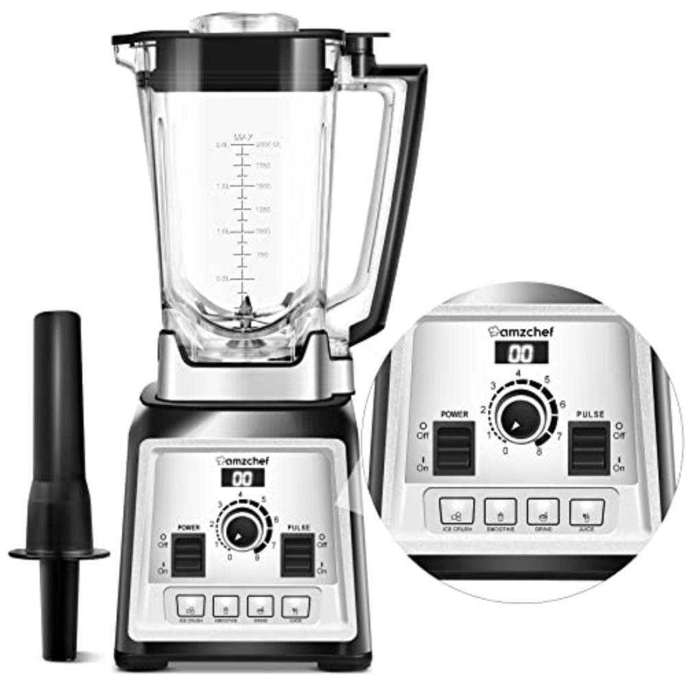 Amzchef Professional Blender - 2000W