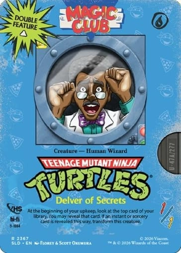 Secret Lair x Teenage Mutant Ninja Turtles: VHS Villains - 5 pcs