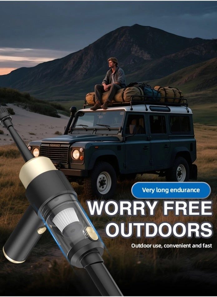 Cordless Vacuum Cleaner - 4000mAh