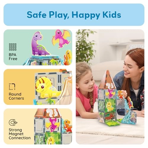 Magnet Tiles - Dinosaur 38 pcs