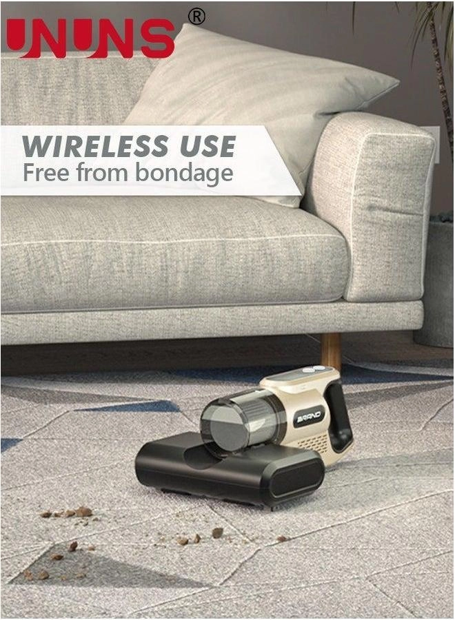 Bed UV Vacuum Cleaner - 12KPa Black