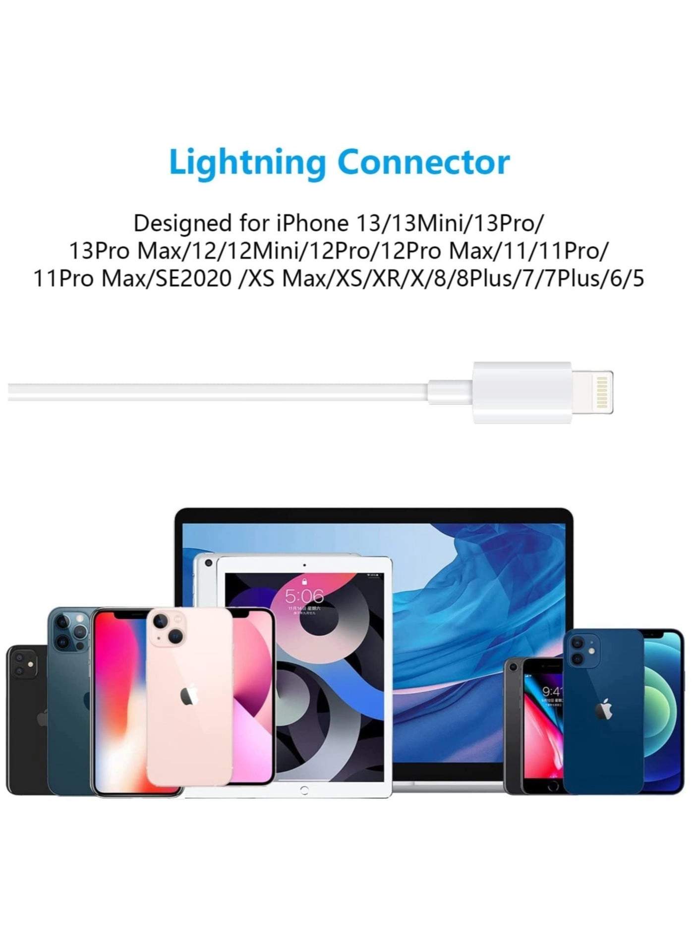 Lightning Headphone Wired Headset