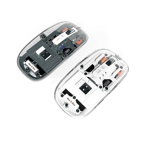 MXM-T901 Transparent Mouse - Wireless