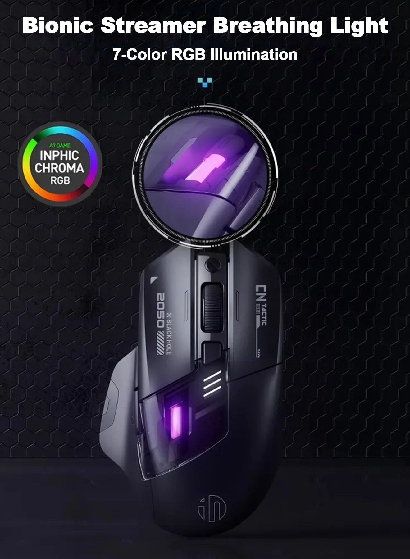 IN9 Tri-mode Wireless Mouse - Wireless