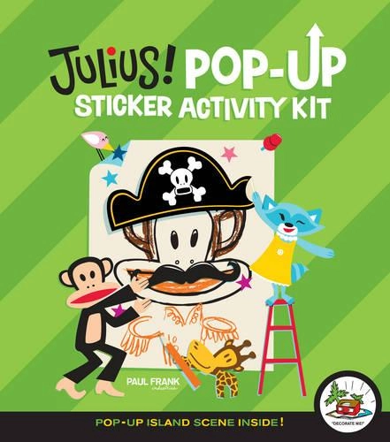 Chronicle Books Julius Pop-Up Activity Sticker Book 200 pcs
