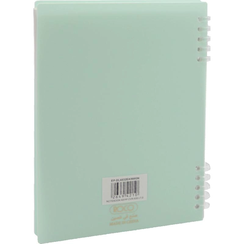 Notebook 19 X 26 cm Spiral - Grid 100 Sheets