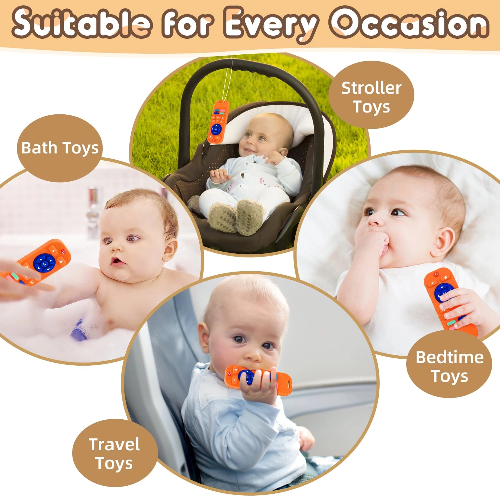 Remote Control Teether - Silicone