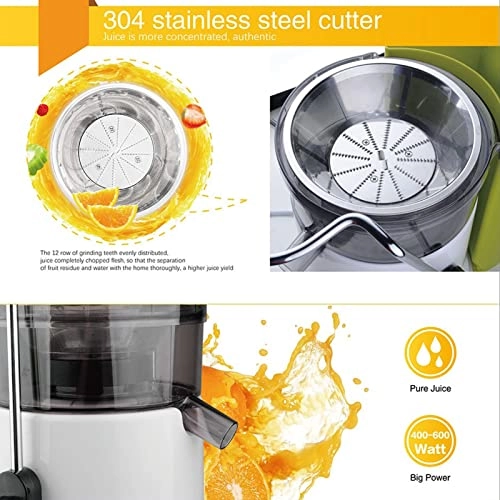 Slow Masticating Juicer Extractor - 700W 1000ml