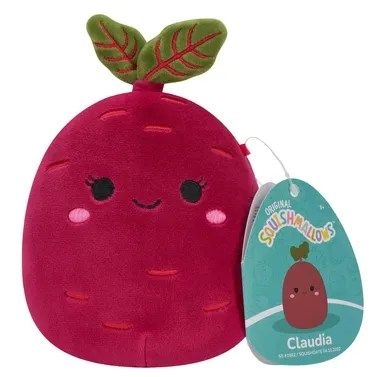 Squishmallows Claudia Purple Beetroot 12 cm Plush