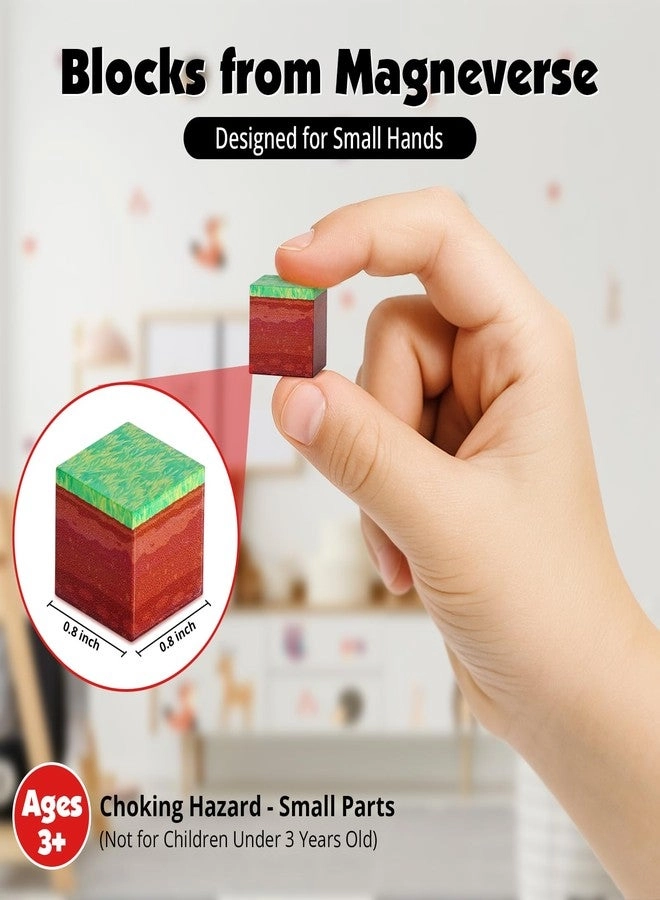 Magnetic Blocks - 150 pcs Adventure World