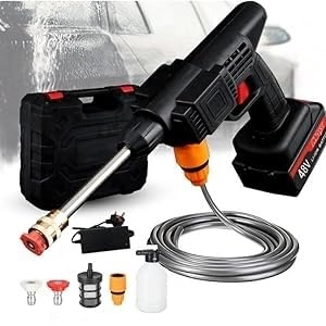 48V Portable Pressure Washer - Rechargeable Cordless