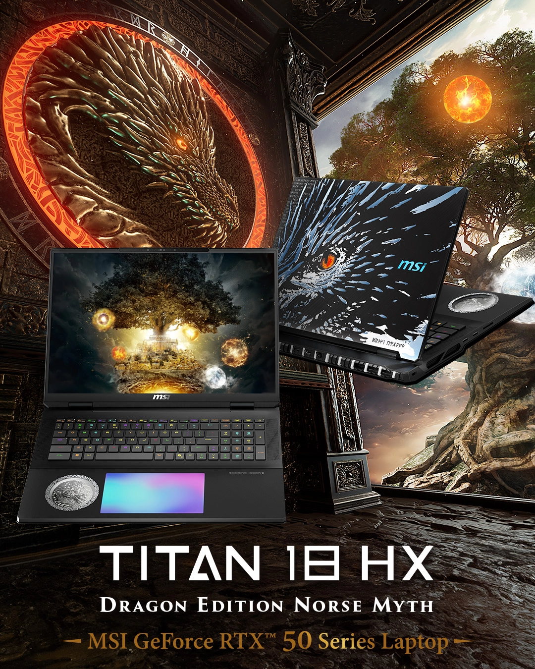 Titan 18 HX 9S7-1824A5-271 - 18'' Core Ultra 9 96GB DDR5 2TB SSD