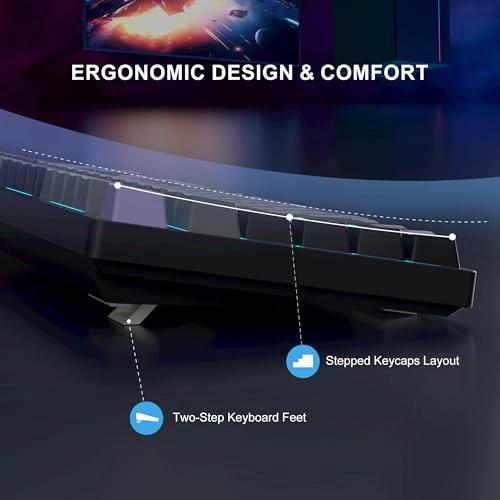 Mechanical Gaming Keyboard - Standard Wired/Wireless