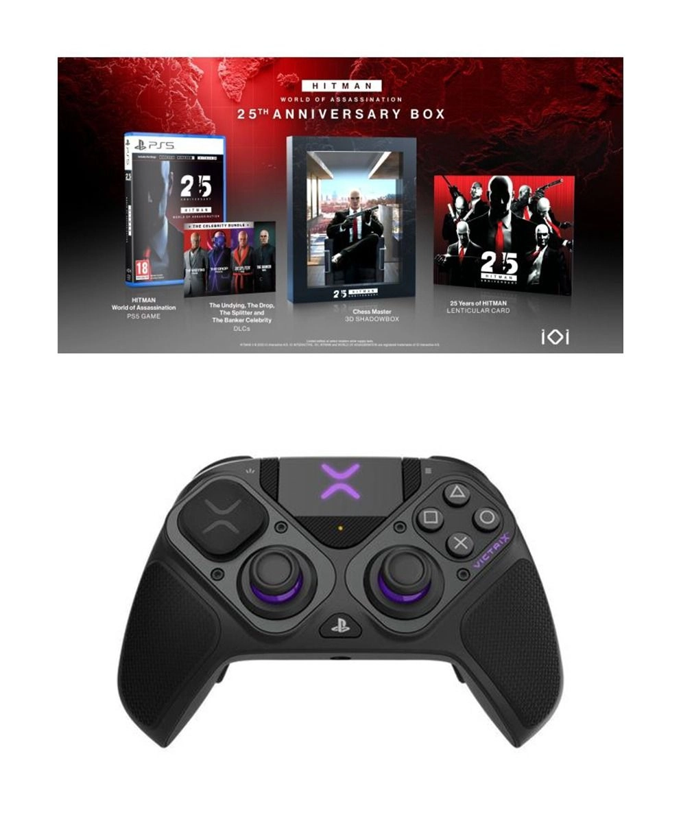 PDP Victrix Pro BFG - PS5 + Hitman World of Assassination Anniversary Edition