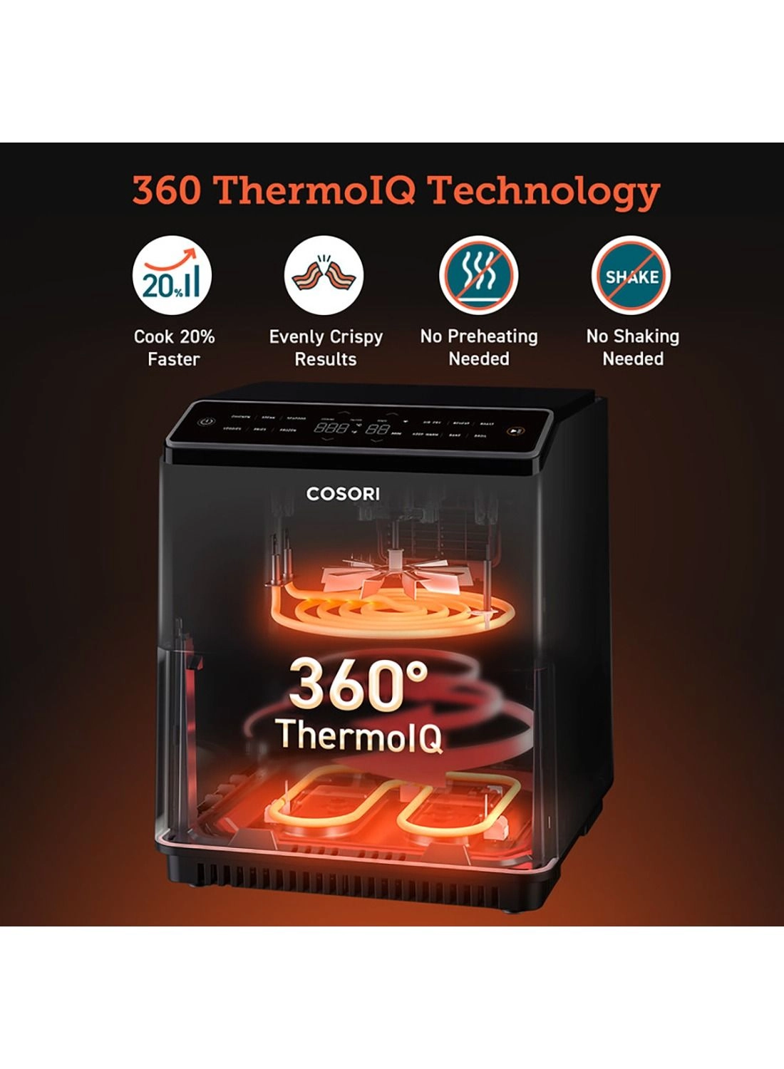 Smart Air Fryer CAF-P583S-KUK