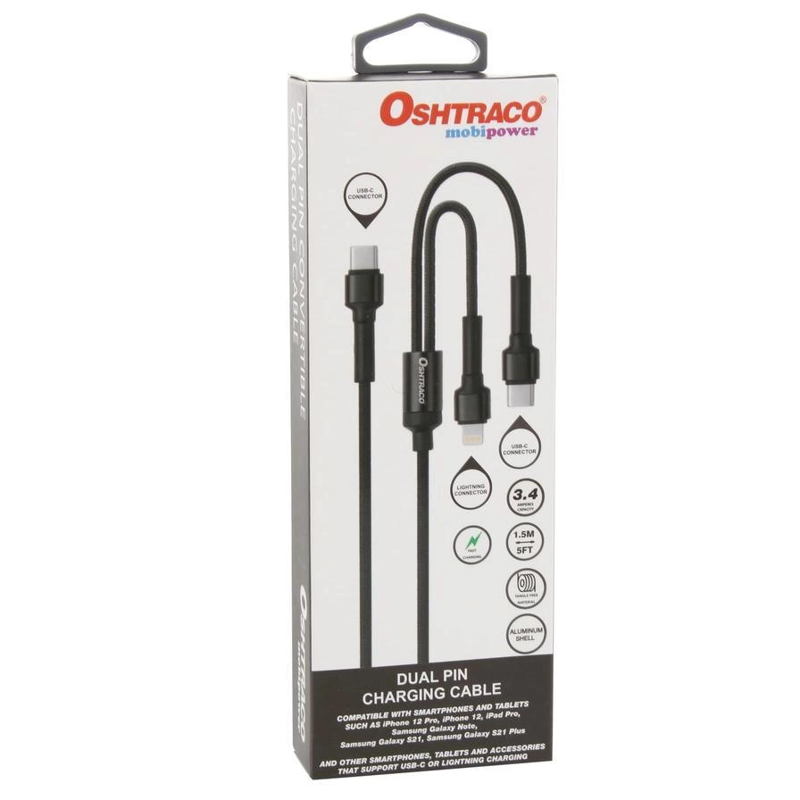 Fast Charge Cable Type C to Type C 1.5m Braided