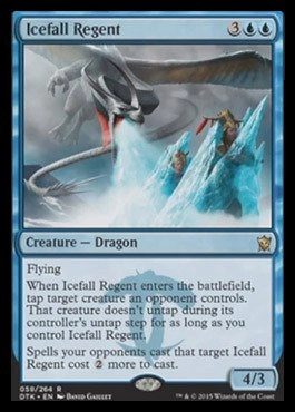 Magic: the Gathering Icefall Regent - Dragons of Tarkir Rare