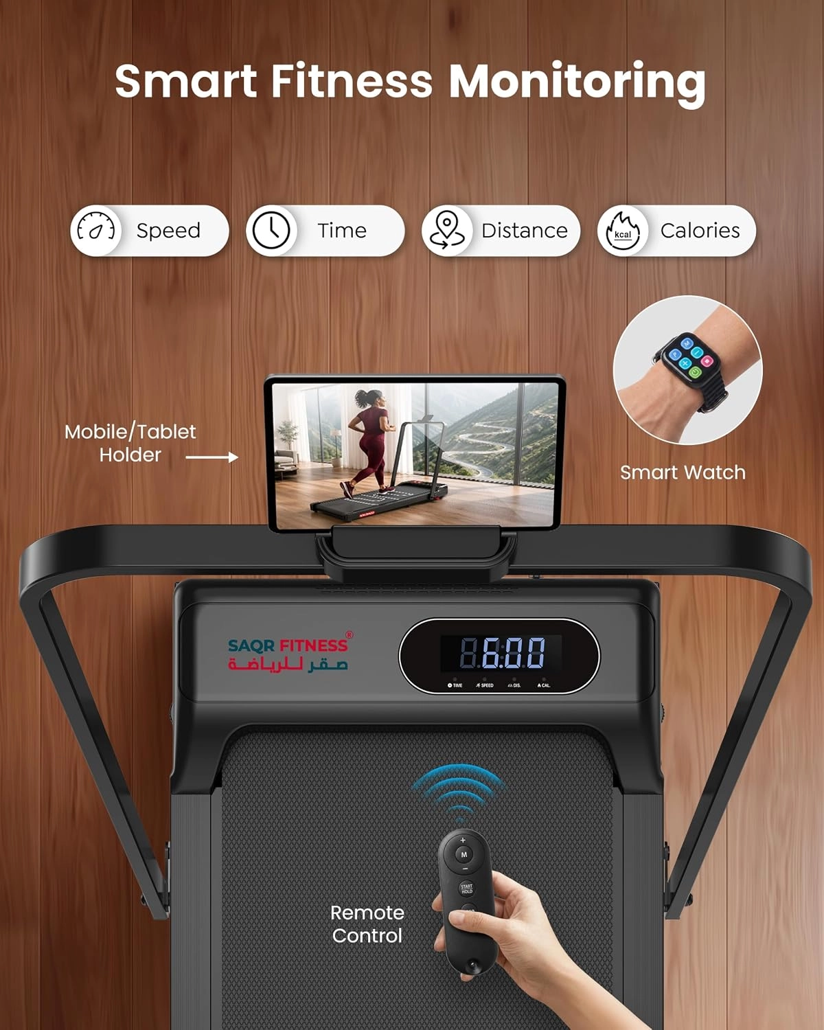 Walking Pad Treadmill - 430 × 1050 mm