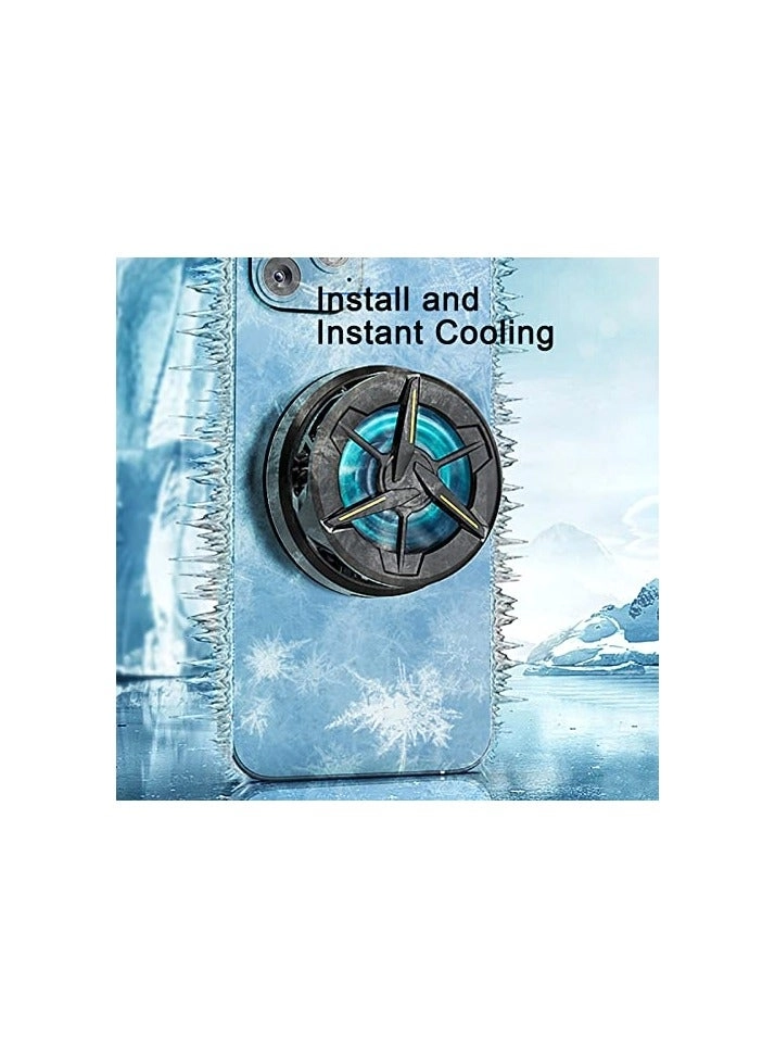 Magnetic Phone Cooler - Wireless Charging For iPhone & Android