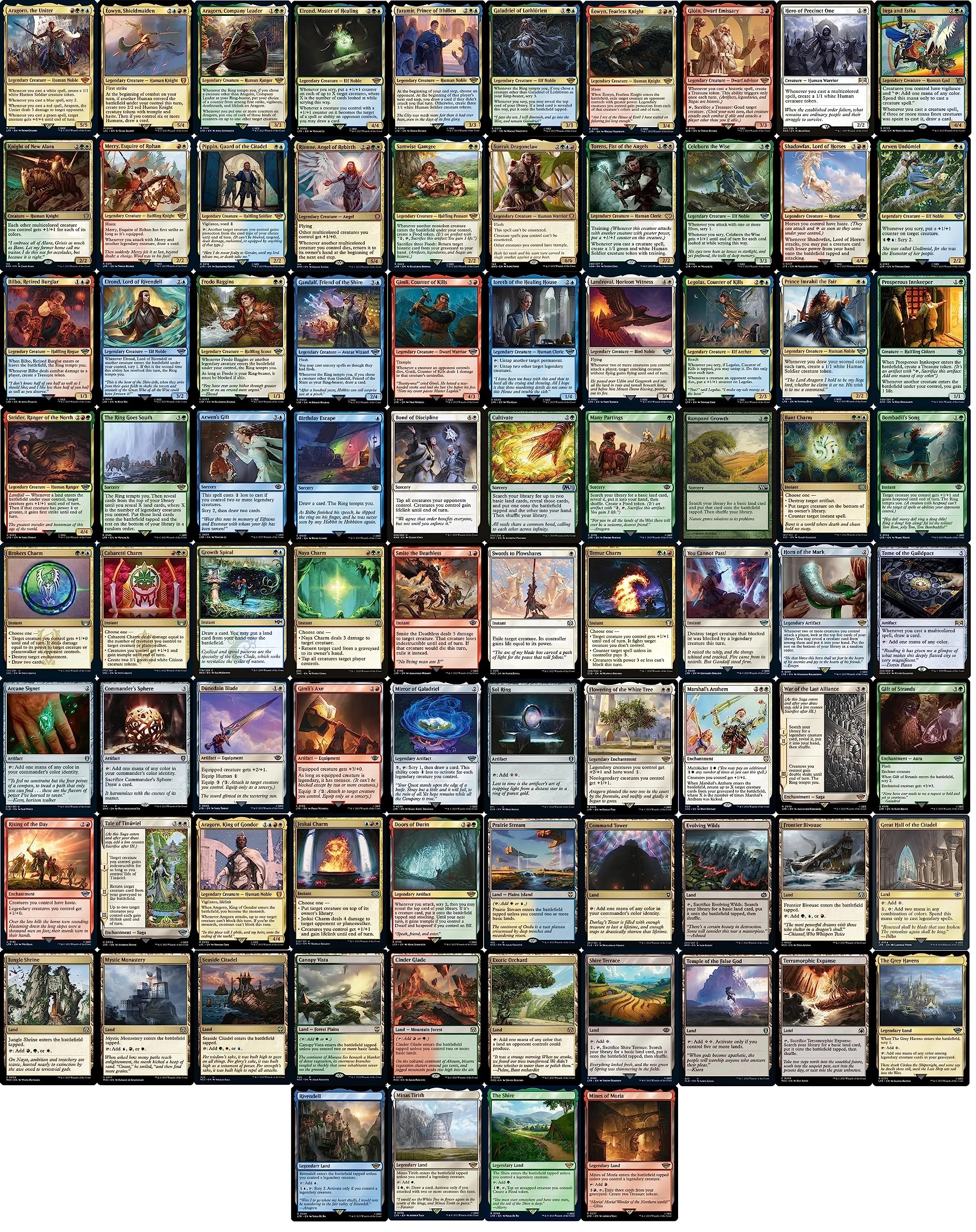 MTG Decks & More Legendary Fellowship Commander - Aragorn