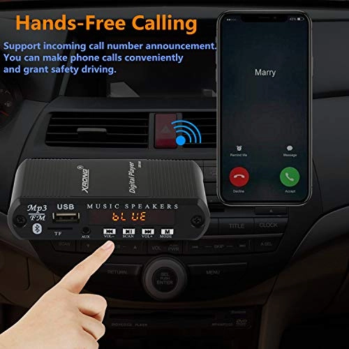 Bluetooth Audio Receiver - Bluetooth 4.2 3.5mm cigarette lighter power adapter