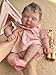 Peaches Reborn Baby Doll - 20 Inch Soft Cloth Body Sleeping Ages 3+