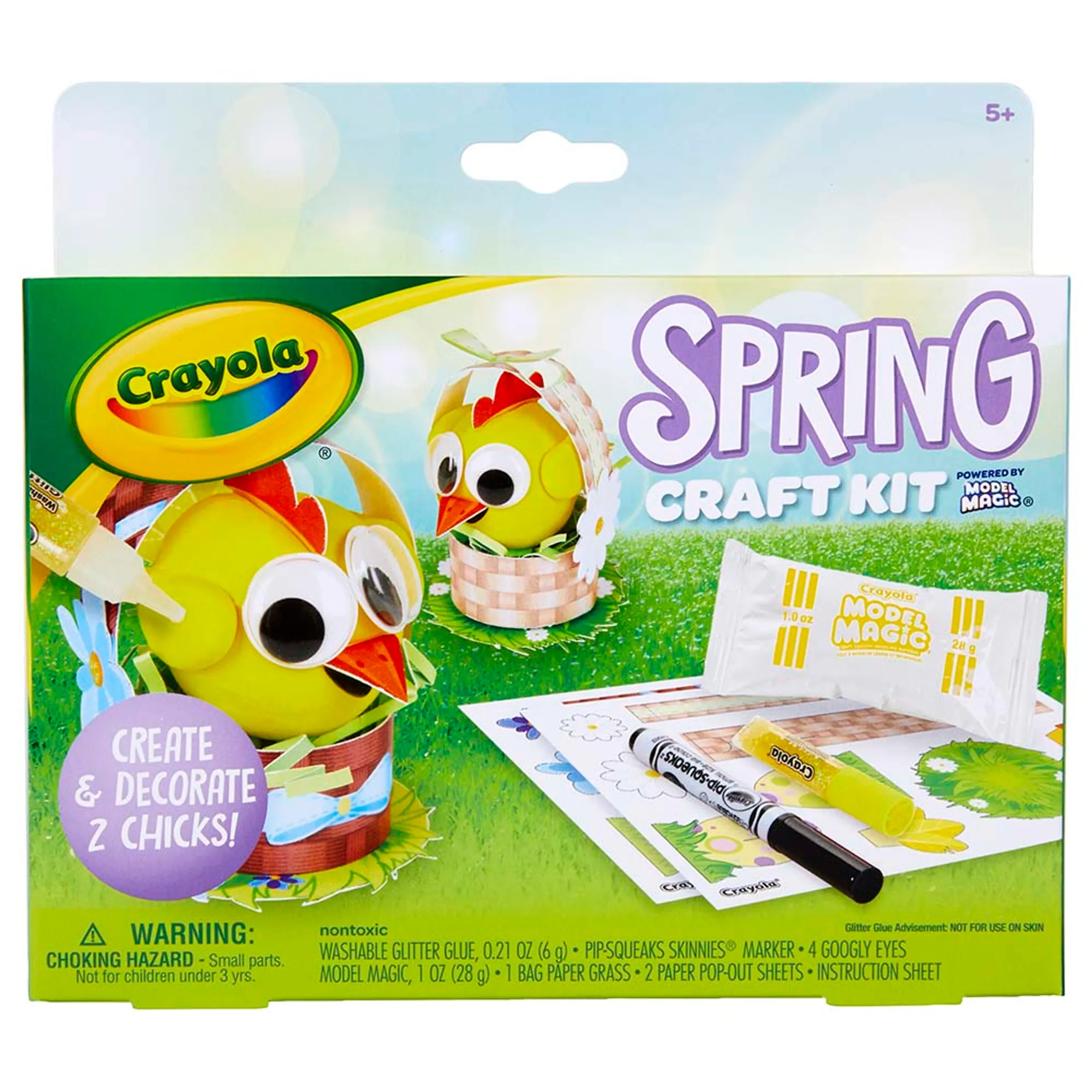 Crayola Model Magic Spring Craft Kit Chick - 5+ years