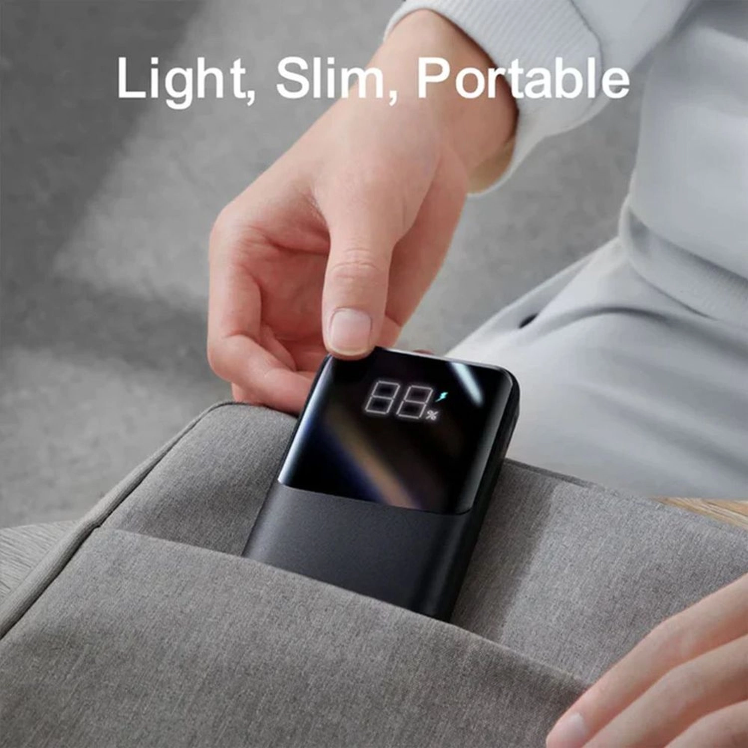 PB191 - 10000mAh 5 Watt 2 USB-A 1 USB-C