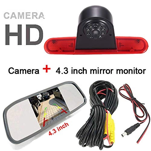 Brake Light Reversing Camera - Night Vision 628 x 586 pixels