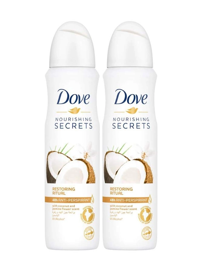 Dove Nourishing Secrets Restoring Ritual Antiperspirant Deodorant - coconut & jasmine flower 150 milliliter