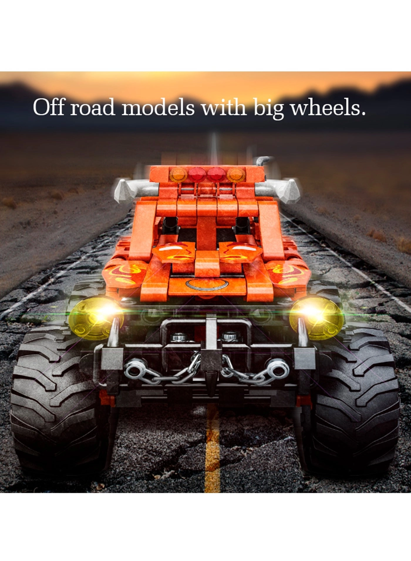 Bull Style Monster Truck - Vehicle 291 pcs