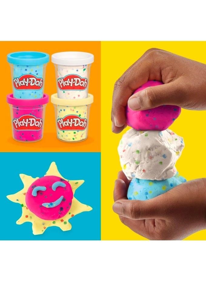Confetti Modeling Compound - water, salt and flour 85g 4 pcs.
