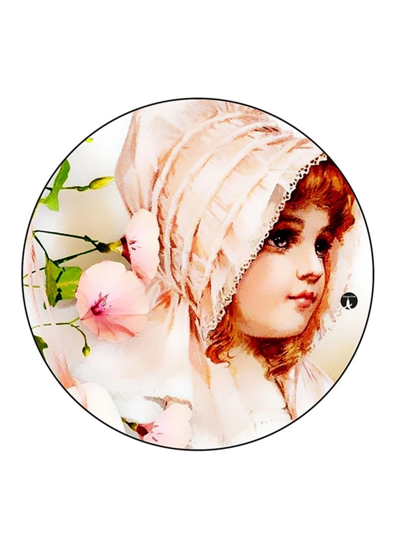 Girl Printed Mouse Pad