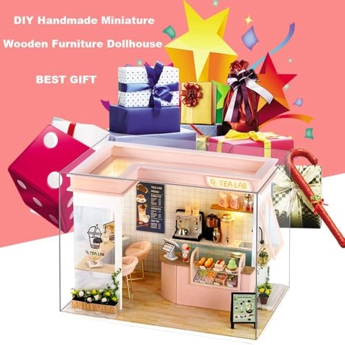 Miniature Dollhouse Kit - Sunshine Tea Station