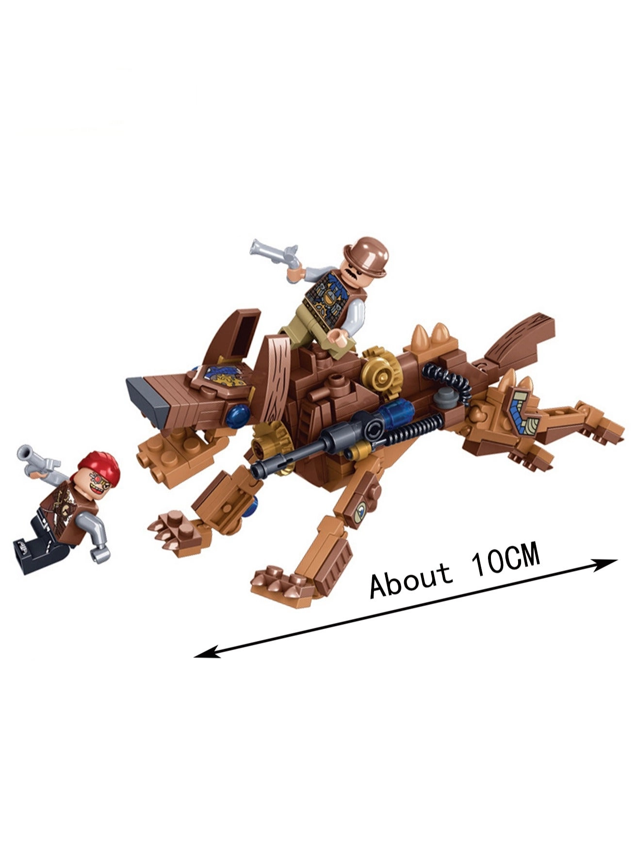 Steampunk Dog Model - 152pcs
