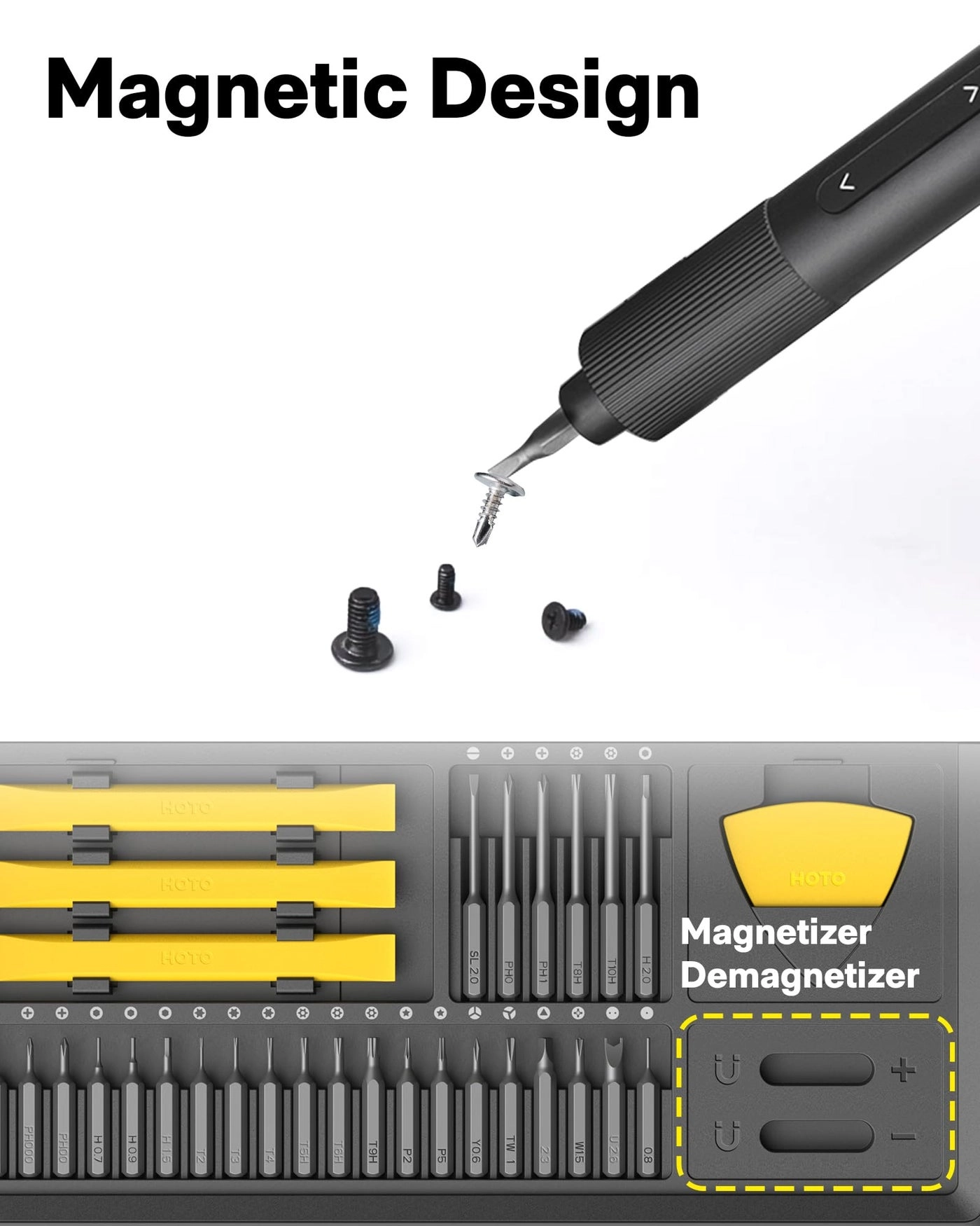 Electric Precision Screwdriver Kit - 25 Precision Bits Rechargeable