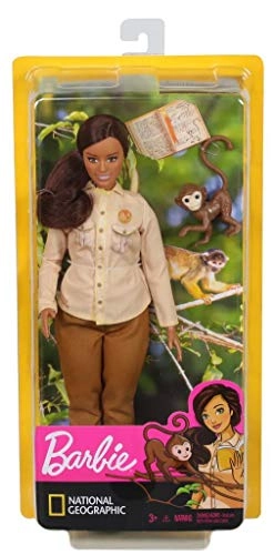 I CAN BE - NAT GEO DOLL ASST. - wildlife conservationist with monkey Ages 3+
