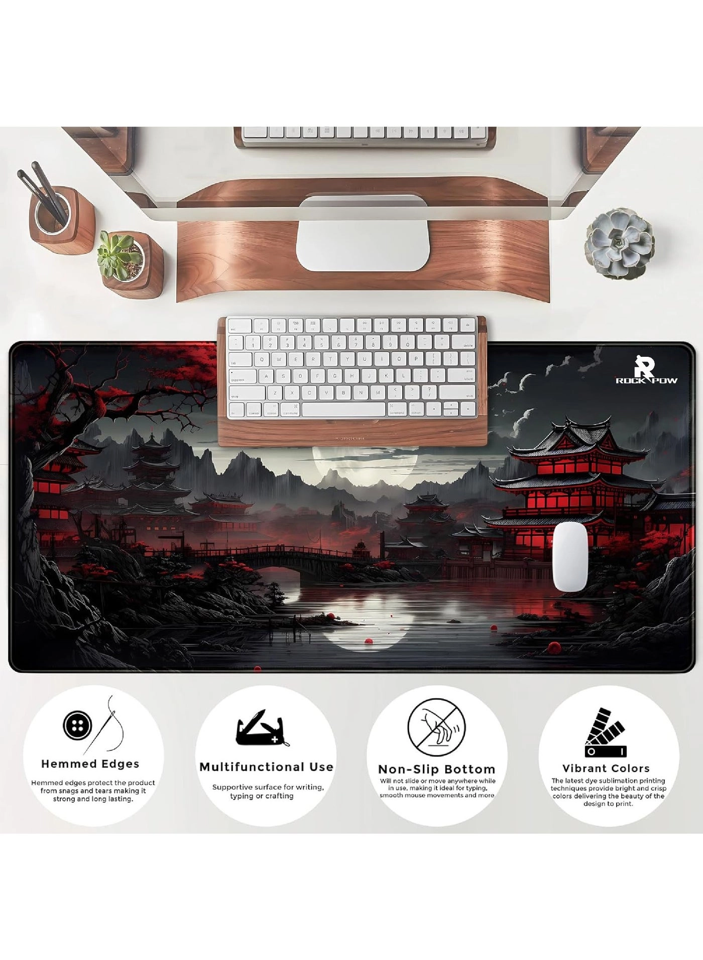 Extended XXL Leather Gaming Mouse Pad