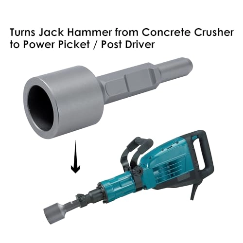 Star Picket Post Driver - 65A 50 x 70 x 220mm