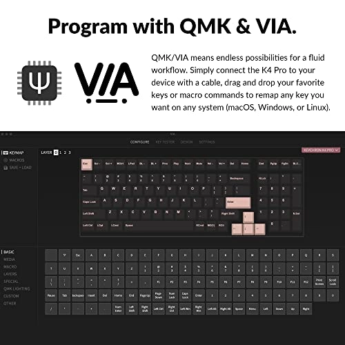 K4 Pro - Wired/Wireless