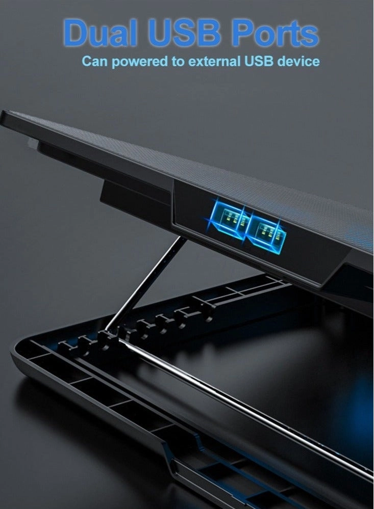 Gaming Laptop Cooling Pad - 8 Cooling Fans