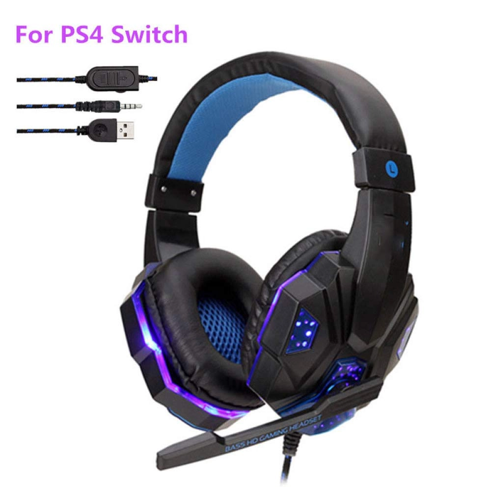 AWFKSCJ Bass Gamer Wired Headset