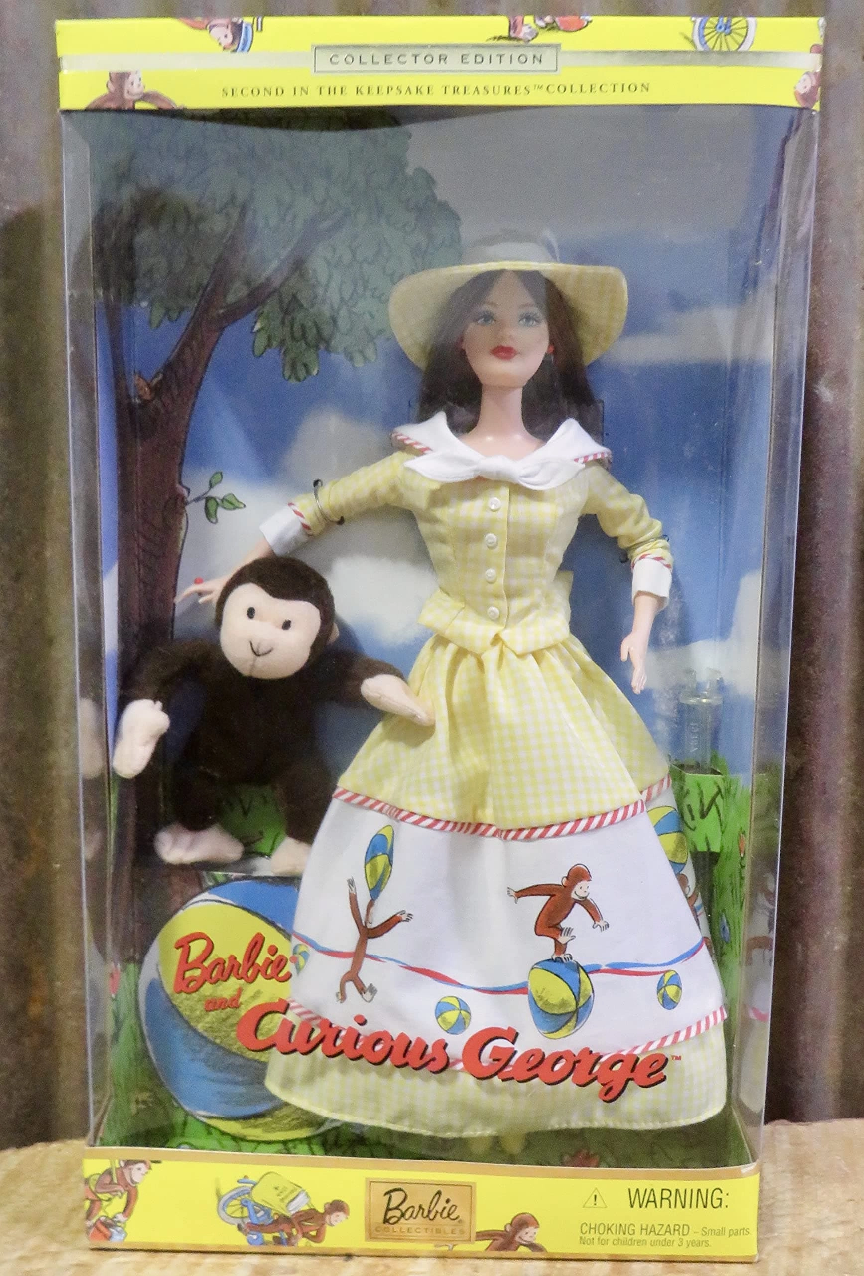 MZA STORES Barbie + Curious George - Collector edition