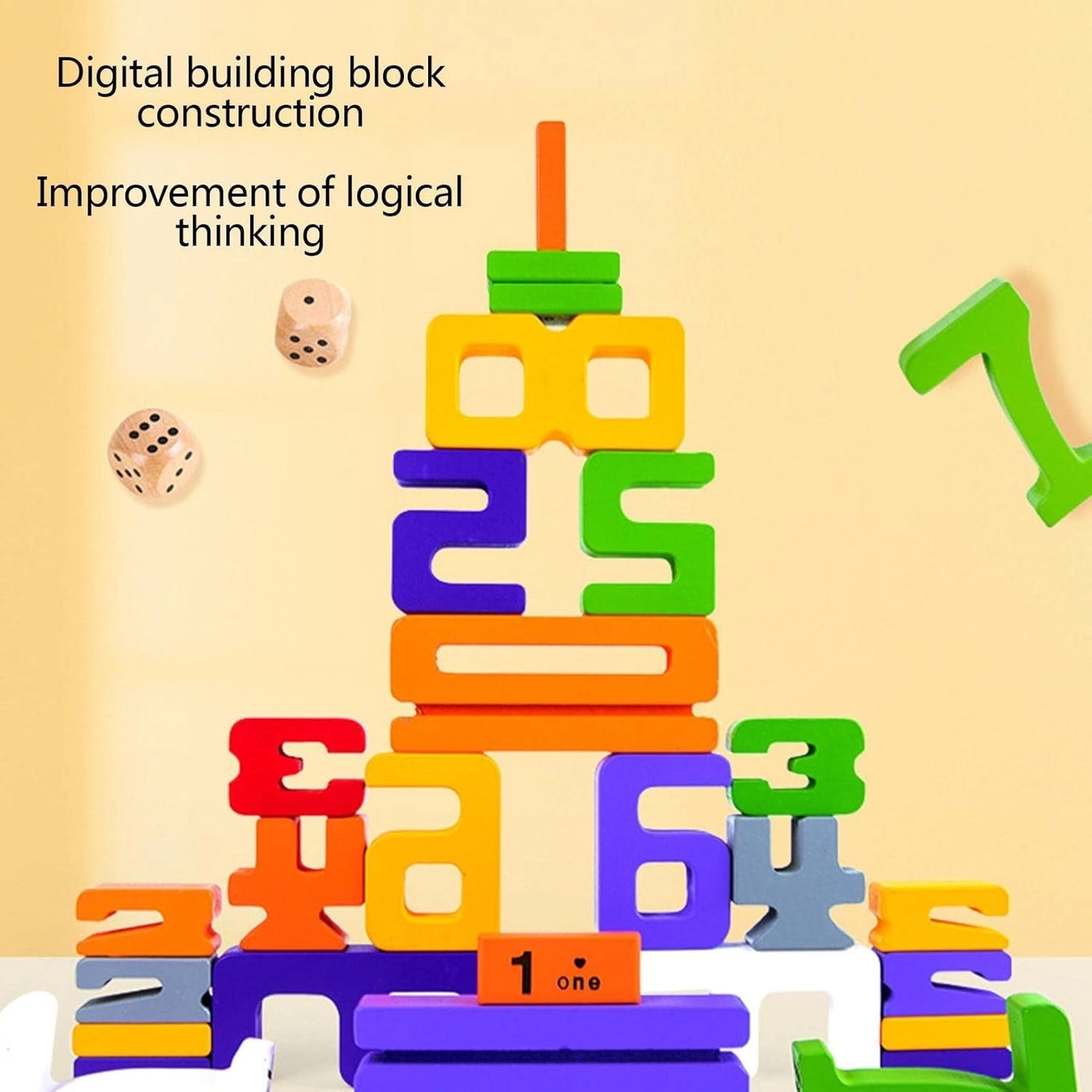 Number Building Block - Over 3 Years Old 28 pieces