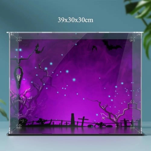 Figures Display Box (21341) - Acrylic Dustproof Transparent 35x30x35cm