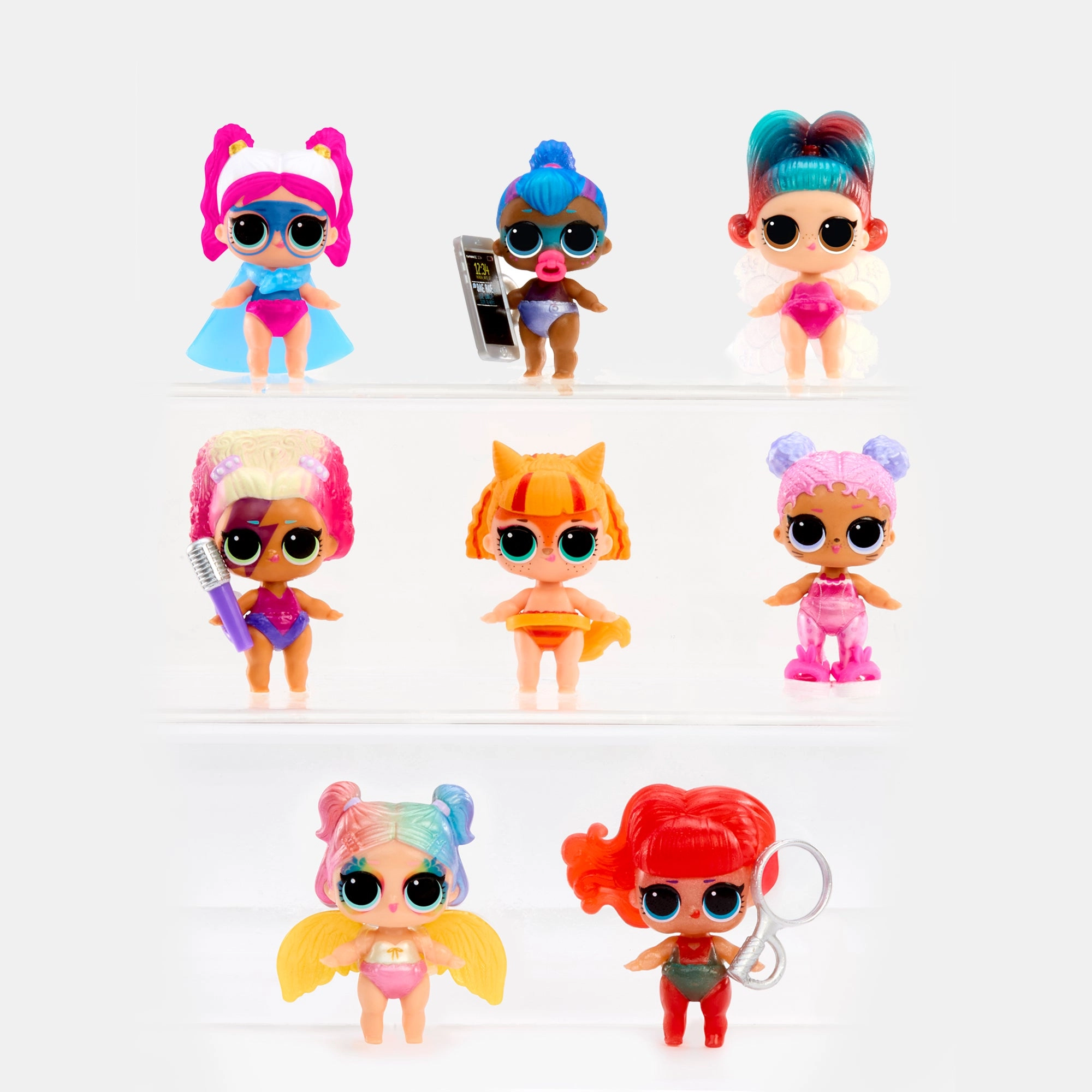 MGA Entertainment Eye Spy Series Baby Sisters - Colour-Change Blind Packaging 1 Doll