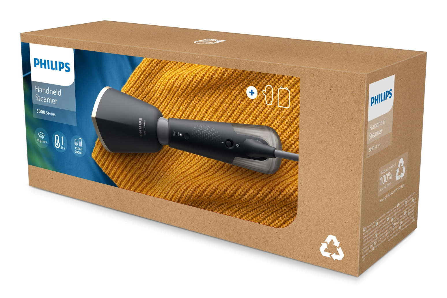 5000 Series Handheld Steamer - 1400 W Marine Blue