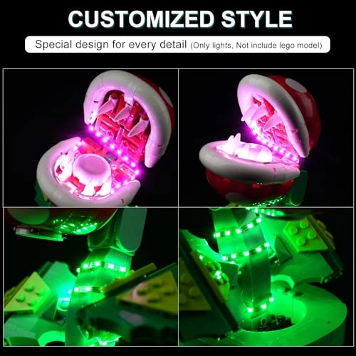 LED Light Kit - Lego 71426 Super Mario Piranha Plant